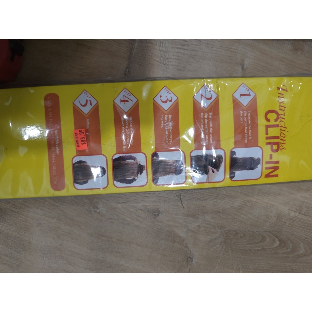 MOTOWN TRESS Clip-In Hair Extensions‎ - HCL9.22 F4/27